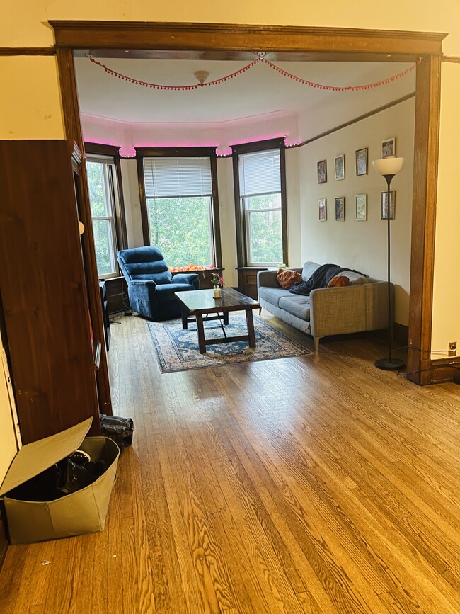 connected living/dining room - 3730 N Magnolia Ave Unit 3