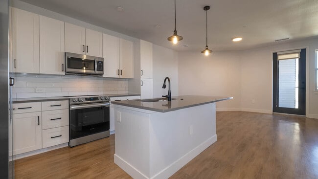 Kitchen with Stainless Steel Appliances
