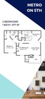Dos habitaciones, un baño
