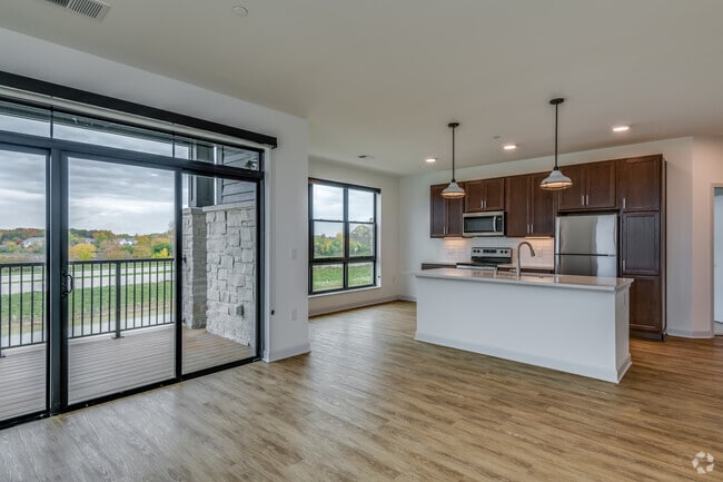 2BR, 2BA - 1,155SF - The Broadacre Apartments