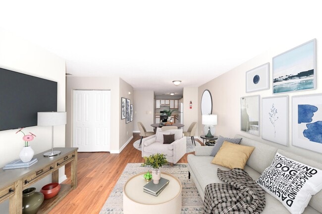 Amplia sala de estar - Woodglen Village