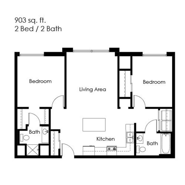 Photo - Beaver Ridge Apartments - Walking distance to Minot State University Campus!