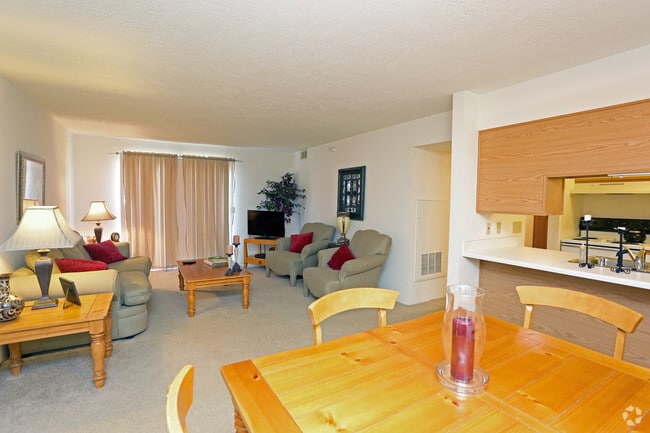 Living Room - Musgrove Estates Apartments