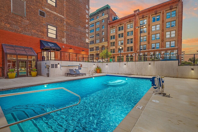 Pool at Dusk