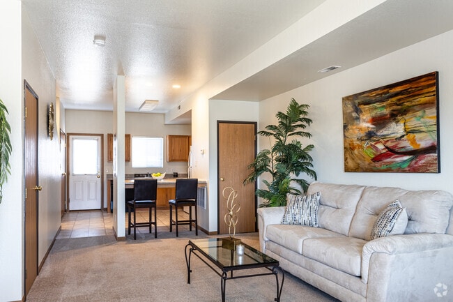 2BR, 2BA - 1152 SF