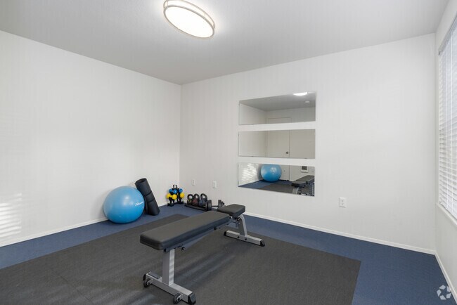 Fitness Center - Courtside Apartments