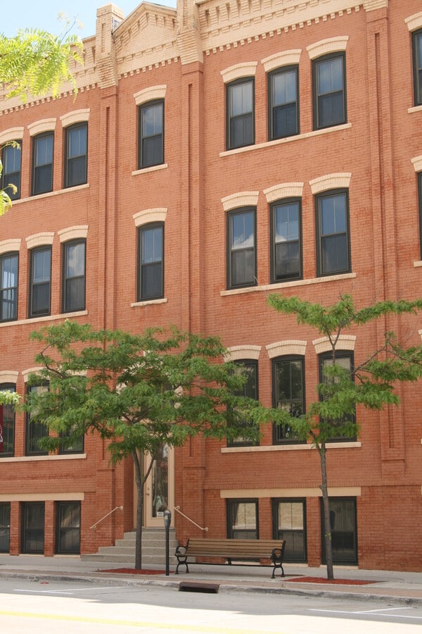 Front Building - Leverenz Apartments