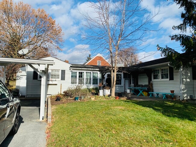 View from driveway - 615 N Willow St Rental
