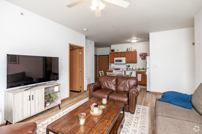 3 habitaciones, 2 baños - 104 m² - Sala de estar