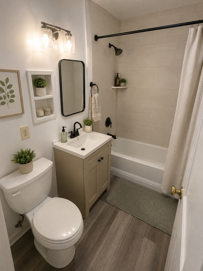 28 Vernon Mock photo Bathroom - 28 Vernon Ter