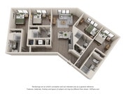 The Richmond | 4BRx4BA | 1,520 SF