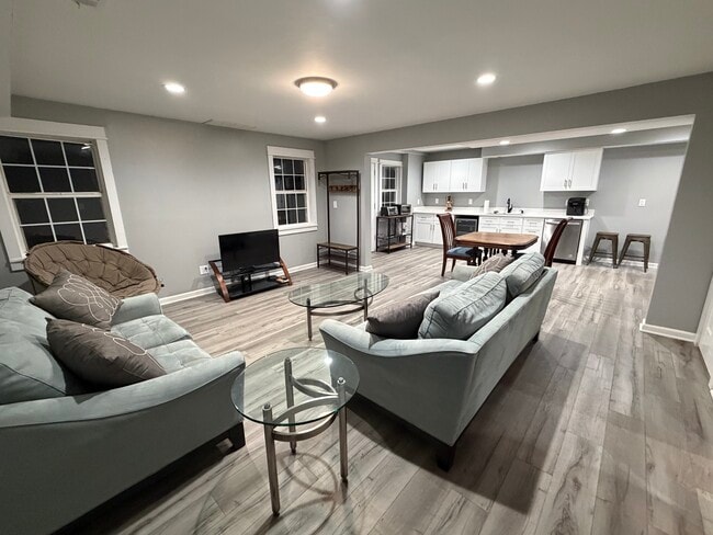 Main living area, TV and stand to be upgraded within the first few months - 220 Drumcliff Ct