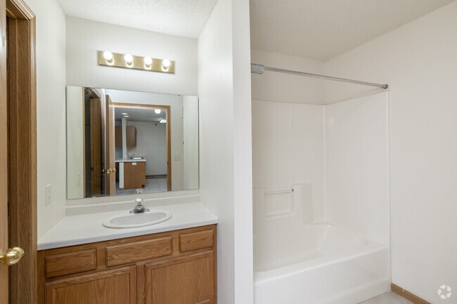 1BR, 1BA - 800SF - Bathroom