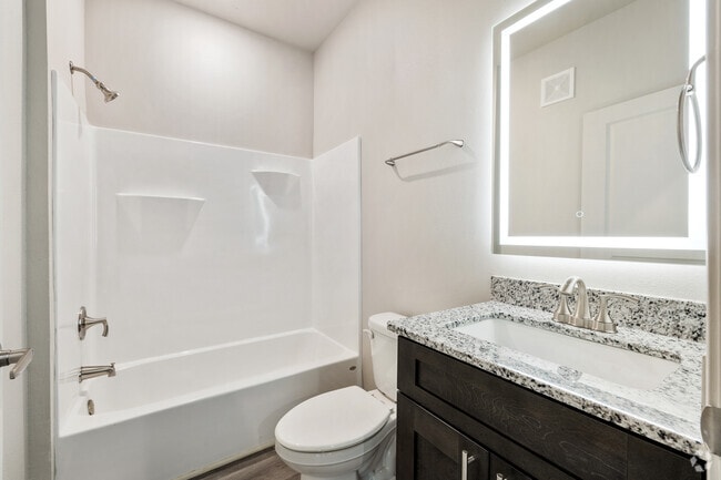 2BR, 1BA - 720SF - Bathroom