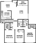 3 BR / 2 BA