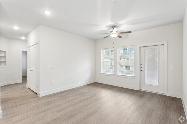 3BR, 2BA - 1,281SF - Living Room - Palladium San Antonio