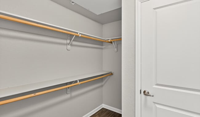 Walk-in closets built for style and function.