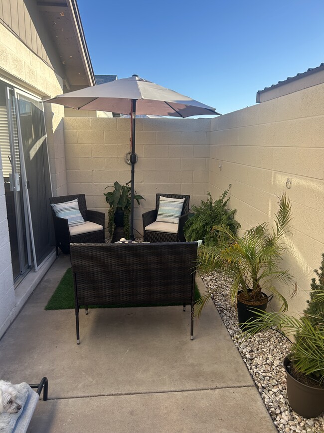Enclosed Patio - 3340 S Parkside Dr Unit Cozy Condo