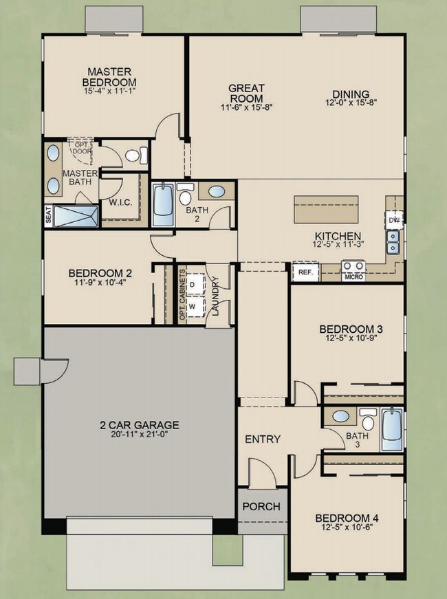floor plan (mirrored) - 710 Marybelle Dr
