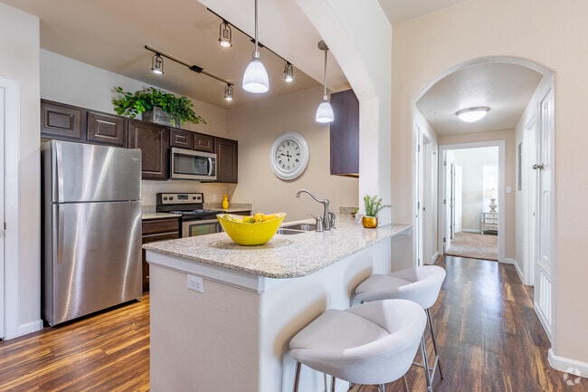 2HAB, 2BA - 990 ft² - Jackson Place Apartment Homes