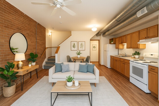 1 Bedroom Loft - Moline High School Lofts