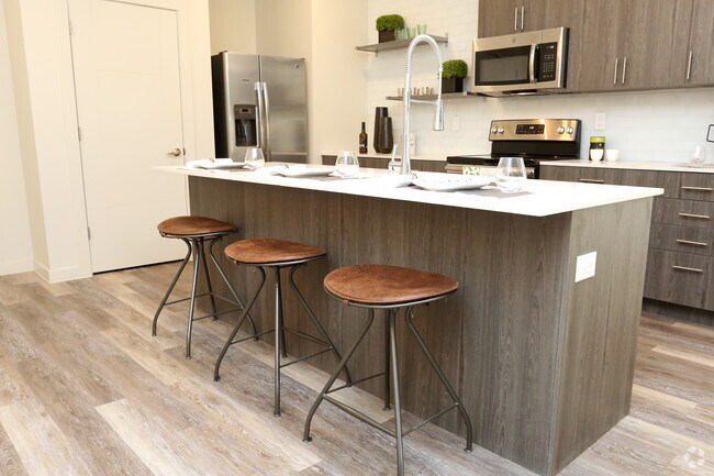 3HAB, 2BA - 1,080 ft² - Cocina - Edge on Four Apartments