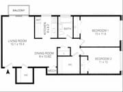 960 Sq Ft