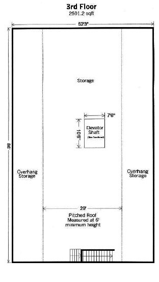 3rd Floor Plan - Artillery Lofts