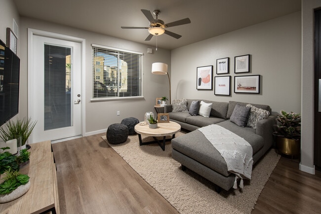 One bedroom model living room - Talavera