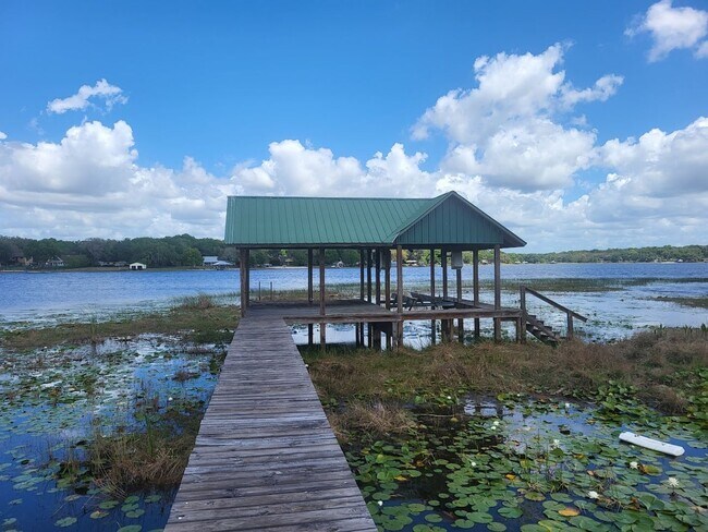 Photo - Little Lake Weir Waterfront FENCED 3BR/2BA on 6 Acres with Horse Barn, Private Boat Ramp & Dock