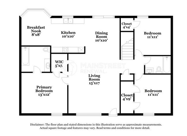 Photo - 4 Bedroom Pet-Friendly Home in Flowery Branch, GA with Main Street Renewal