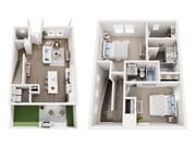 Magnolia floor plan Abrazo at Waterway Hills