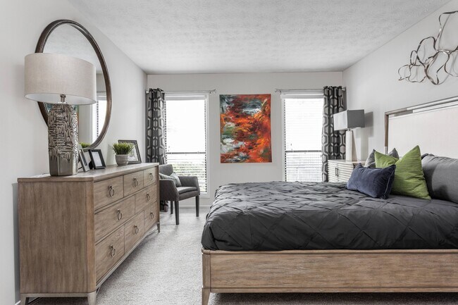 Spacious Bedroom View