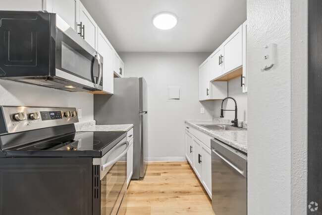 1BR, 1BA - 541SF - Kitchen