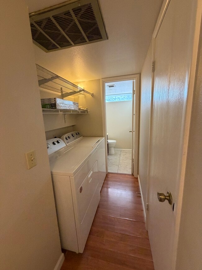Laundry Room & Downstairs 1/2 Bath - 121 E 14th Pl