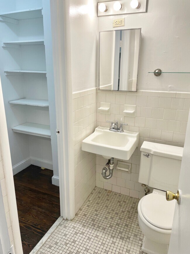 Studio bathroom and pantry - 610 E Capitol St NE