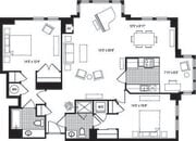 2E floor plan The Clarendon