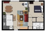 1BR/1BA