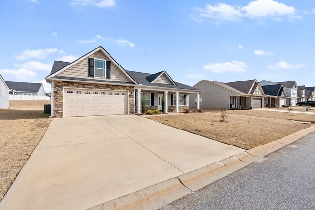 Photo - Relax & Enjoy: 3BR Inman Rental with Big Backyard & Covered Porch