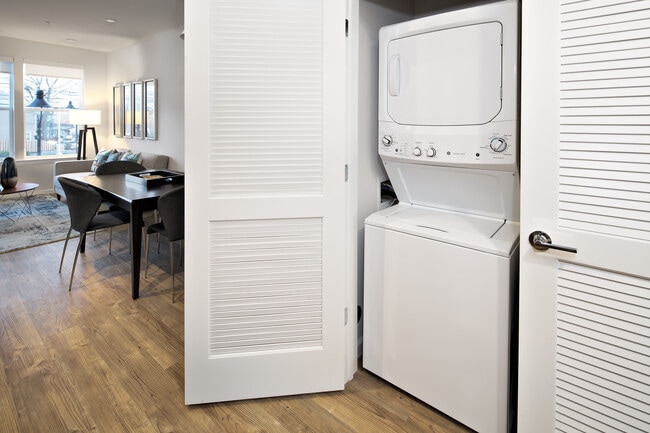 In-unit washer and dryer