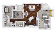 Pollock P2B | 2 bed / 2 bath