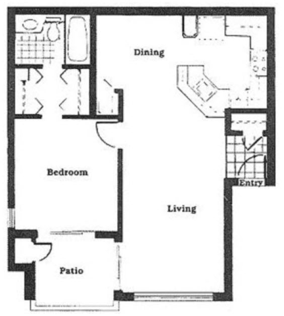 Floor Plan - THE SABAL RENOVATED