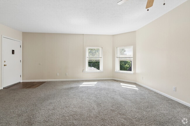 2BR, 1BA - Living Room - The Belknap Apartments