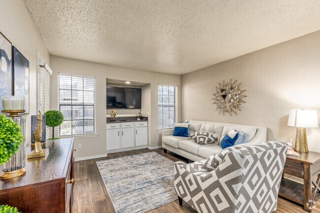 1 habitación, 1 baño - 652 pies cuadrados - Sala de estar - Slate Dallas