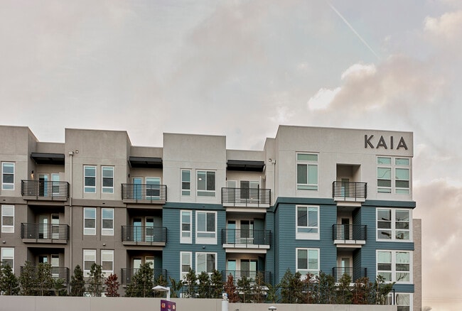 Apartments with private balconies