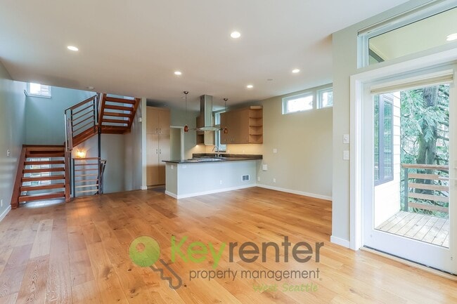 Photo - Modern Seattle Home Featuring Hardwood Floors and Style