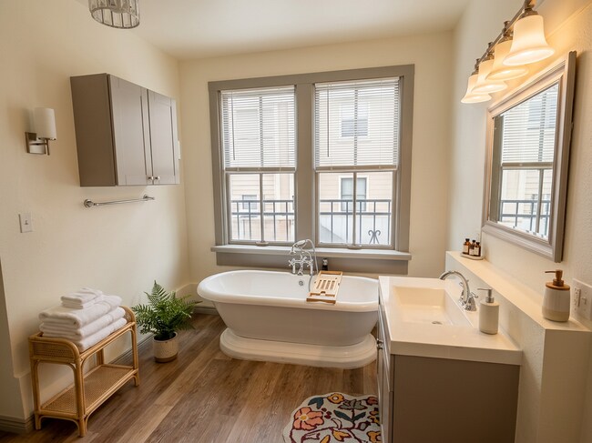 Same bathroom from opposite side.