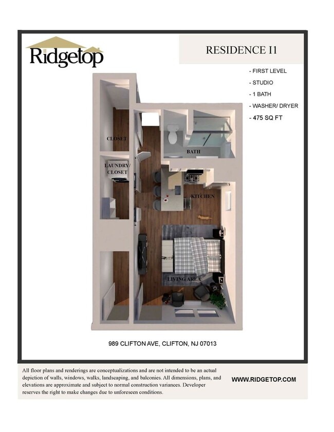 Photo - The Courtyard @ Clifton: In-Unit Washer & Dryer, Heat, Hot & Cold Water, Gas Included, and Bark P...