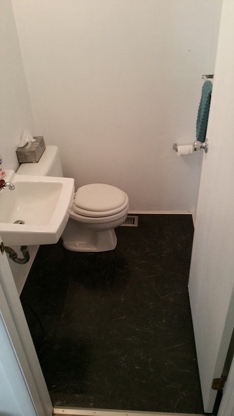 1st floor powder room - 313 Laporte Ct Townhome