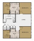 B1 floor plan Broadstone Amarra